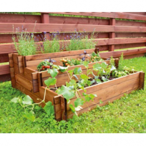 Bac à potager 3 compartiments