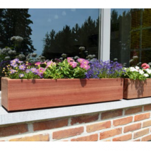 Jardinière pour rebord de fenêtre