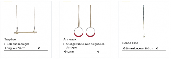 Agrés et accessoires pour Jeux – Image 8