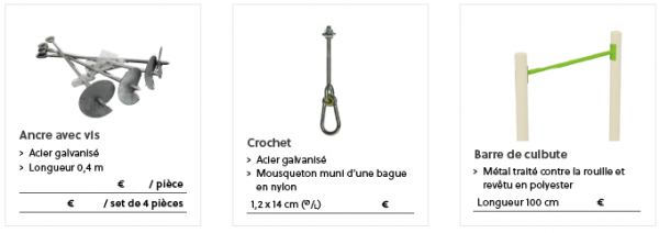 Agrés et accessoires pour Jeux – Image 2