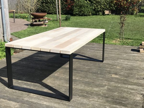 Table en bois 200x107cm Xtb – Image 3
