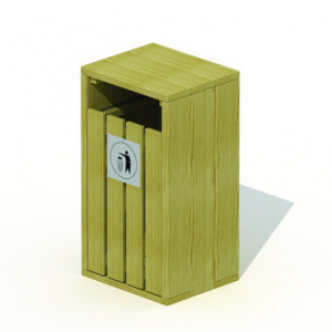 Cache poubelle ZINO Simple