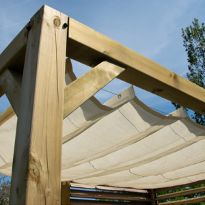Store bateau horizontal